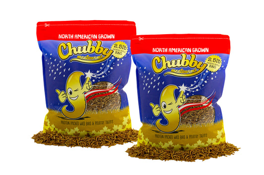 5lb bag of Canadian grown dried mealworms from Montreal Quebec