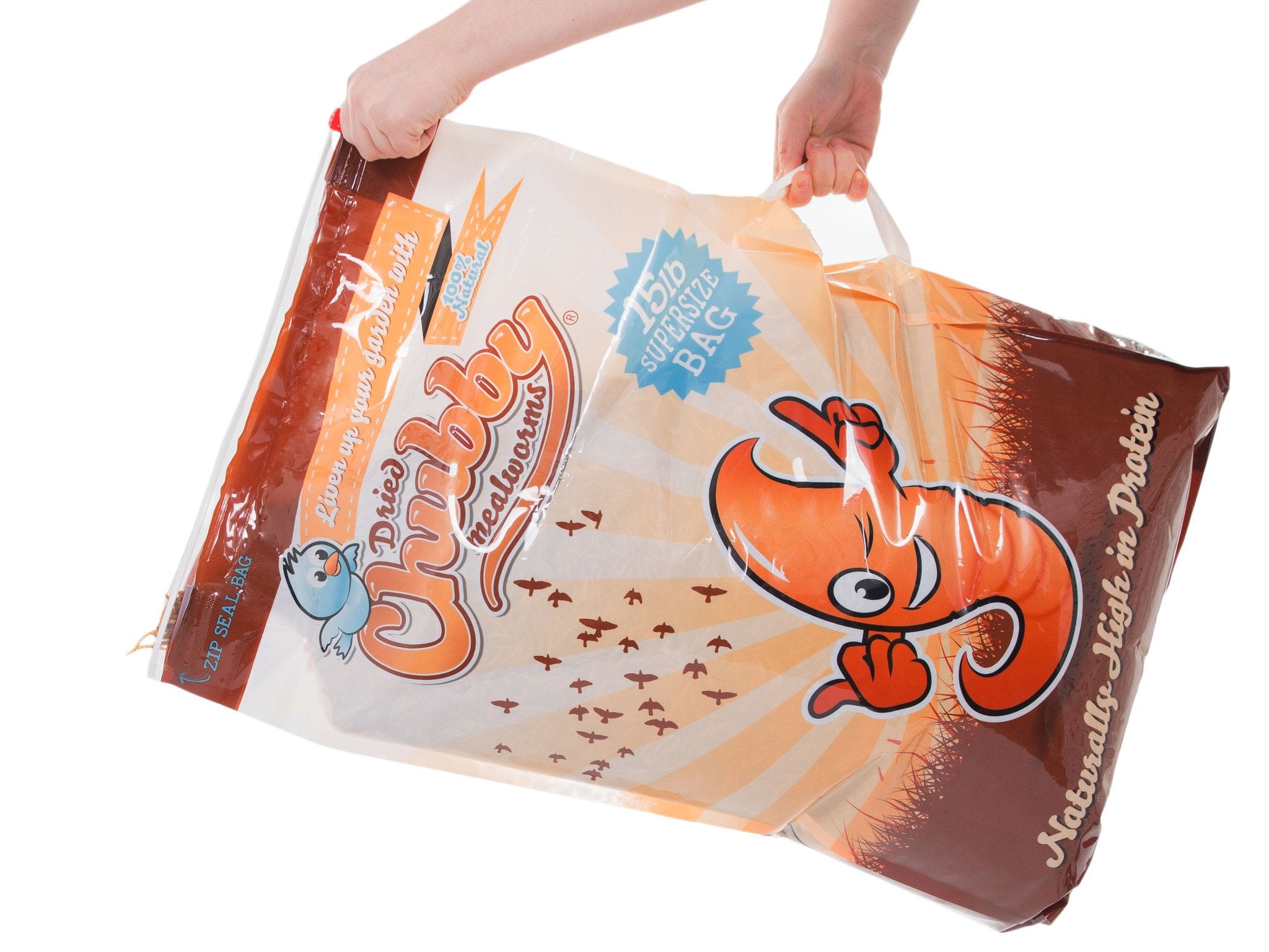 45lbs Chubby Dried Mealworms