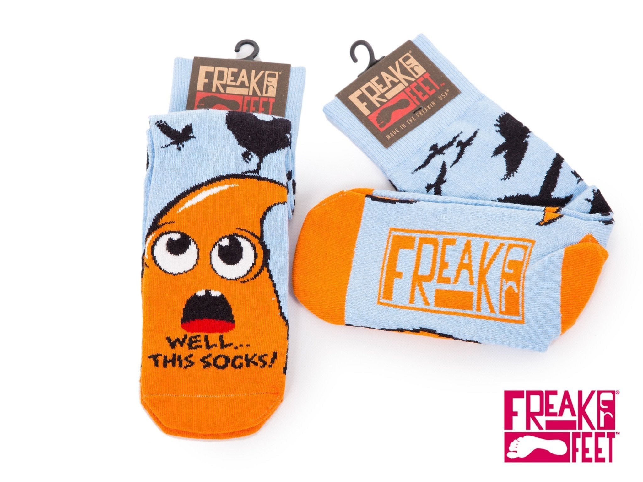 Chubby Freaker Socks - Blue - Chubby Mealworms